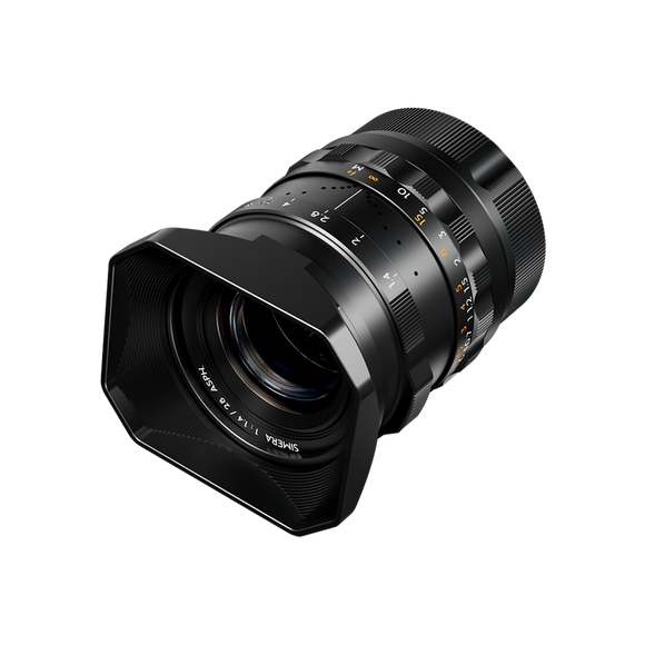 THYPOCH-Simera 28mm f1.4 M mount (Full Frame) Black