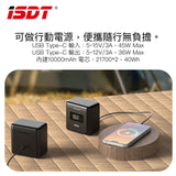 ISDT NP2-Go 10000mAh智能相機電池充電盒(SONY用)