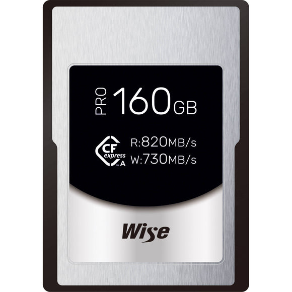 Wise Advanced 160GB CFX-A Pro Series CFexpress Type A Memory Card