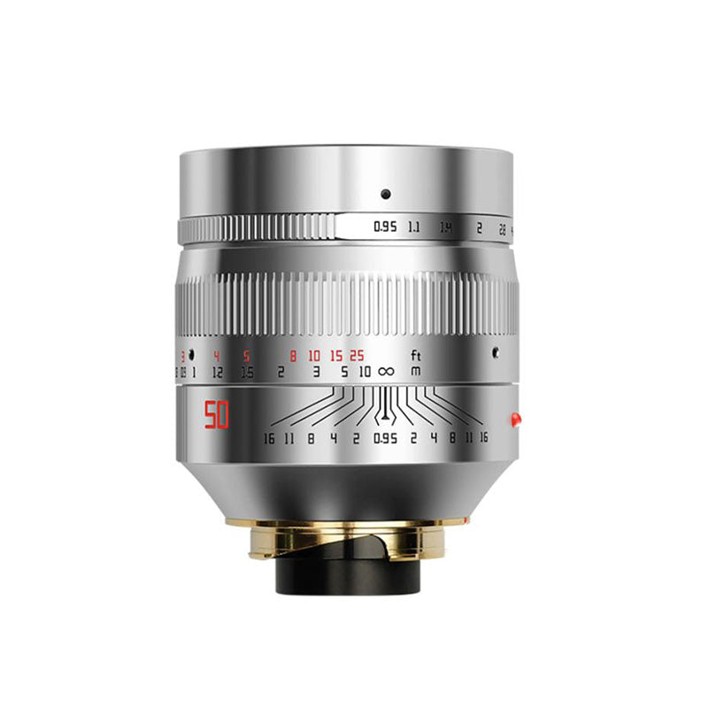 TTartisan 50mm f/0.95 LM Leica-M 鏡頭銀色– Plastic Photo Store