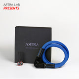Build to order approx 6 weeks - ARTRA LAB 全手工相機繩 Hand-made Camera Strap Comfort with Peak Design Anchor Link - Blue Black 藍黑色