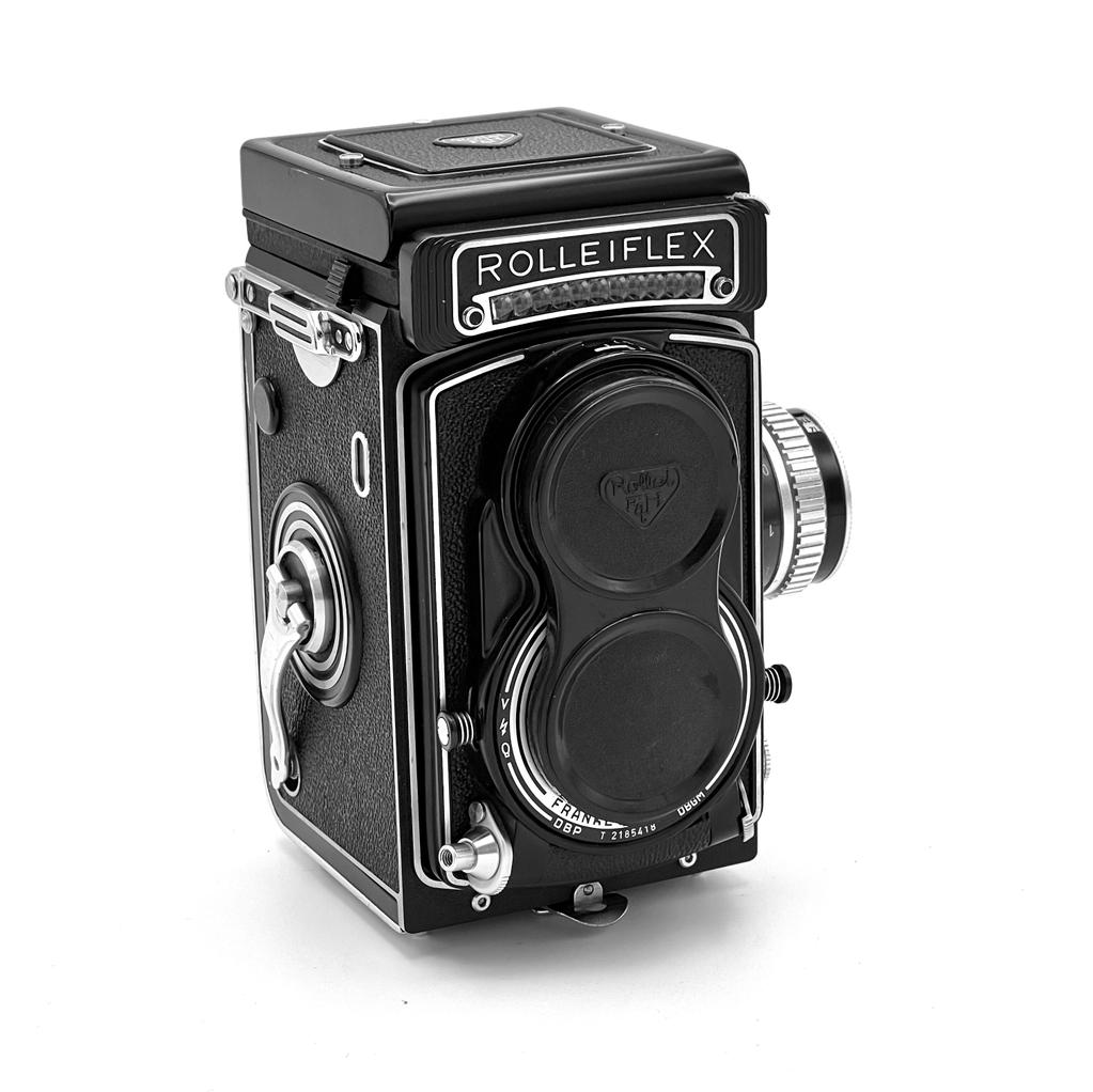 ROLLEIFLEX ROLLEI T TLR W/ ZEISS TESSAR 75MM F/3.5 LENS serviced by Ma