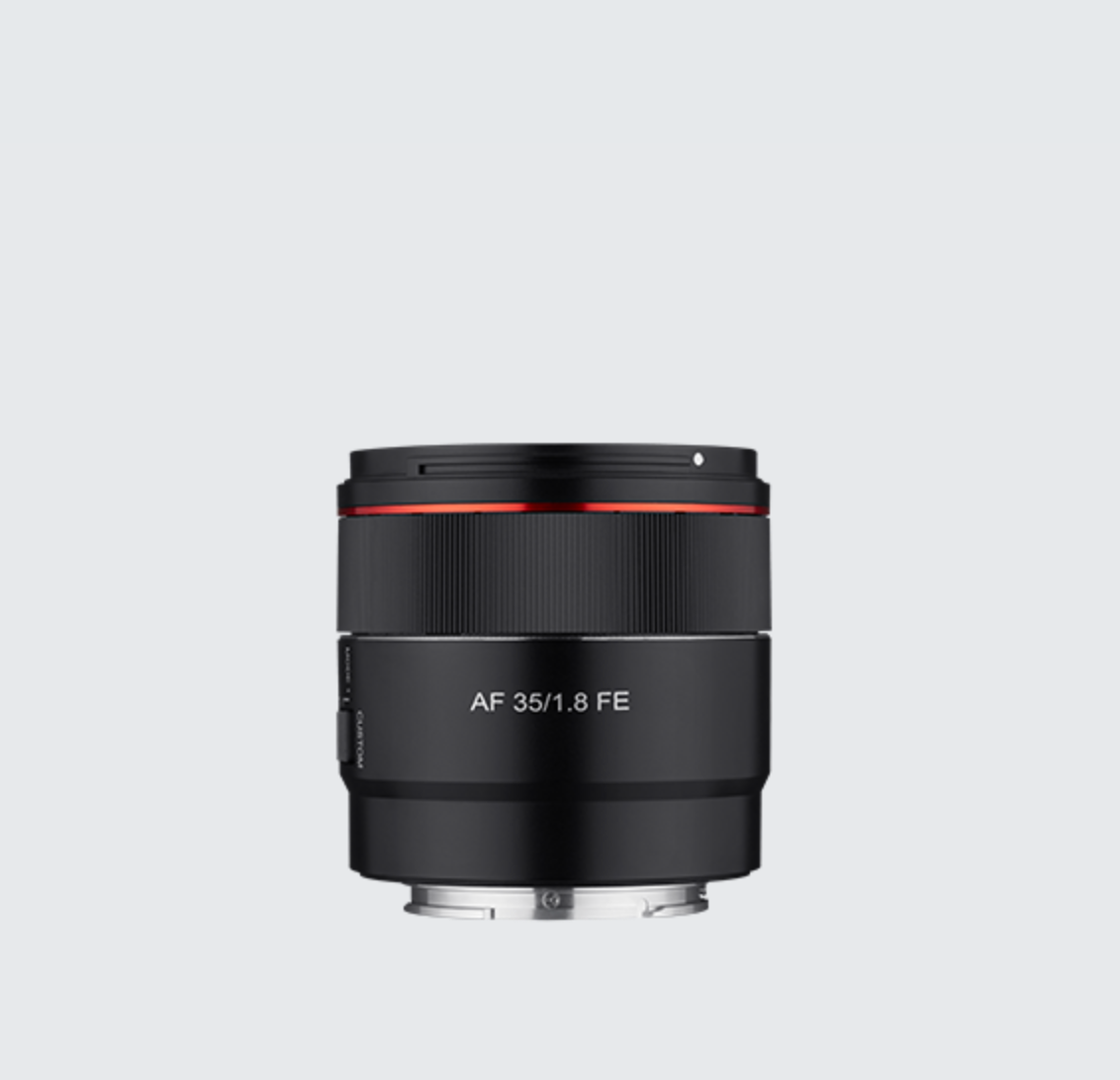 Samyang AF 35mm F1.8 FE for Sony E – Plastic Photo Store Samyang AF 35mm F1.8 FE for Sony E – Plastic Photo Store