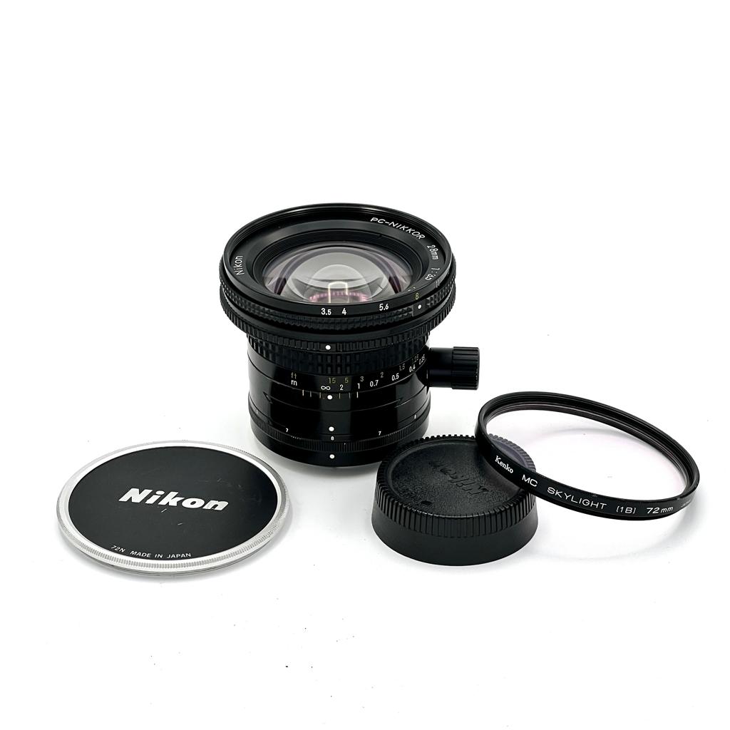 Nikon PC Nikkor 28mm f/3.5 Wide Angle Shift Lens - Serial Number: 1806