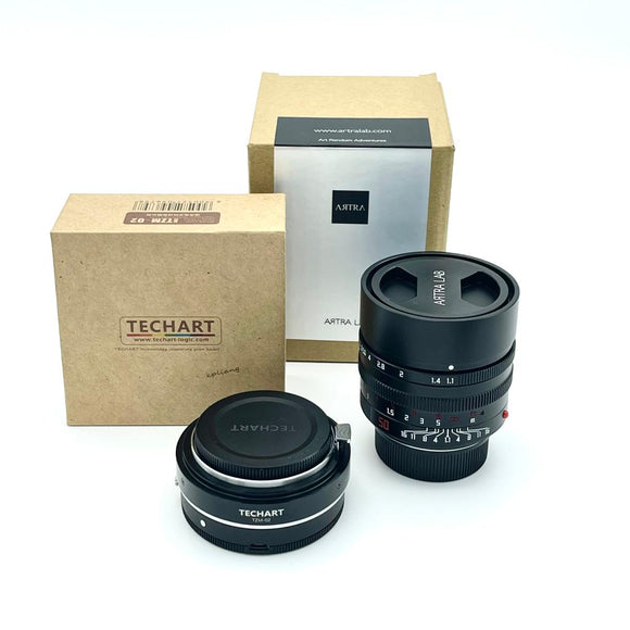 天工 Techart Leica M – Nikon Z 自動對焦 轉接環 2代 (TZM-02) + ARTRA LAB 50MM F1.1 LUNAELUMEN-M 鏡頭 (LEICA M) V3