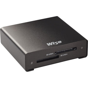 Wise Advanced Dual-Slot UHS-II SD Memory Card Reader