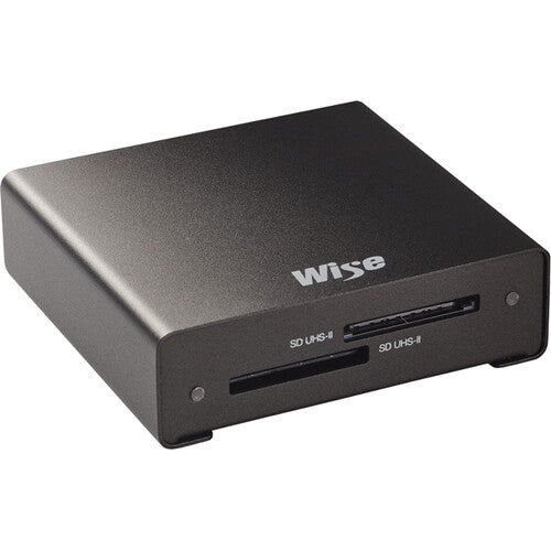 Wise Advanced Dual-Slot UHS-II SD Memory Card Reader