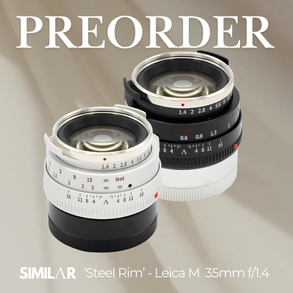 ARTRALAB SIMILAR ( Steel Rim ) 35mm F1.4 (Full Frame) M mount