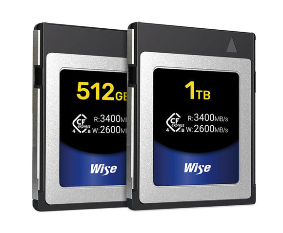 Wise Advance CFX4 CFexpress 4.0 Type B 記憶卡 (512GB, 1TB, 2TB, 4TB)