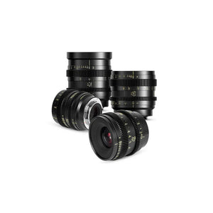 THYPOCH-Simera-C Sony E  28/35/50/75mm T1.5  (4 Cinematic Lens Kit)