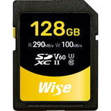 Wise Advanced SD-S128 UHS-II V60 SDXC 記憶卡 (128GB)