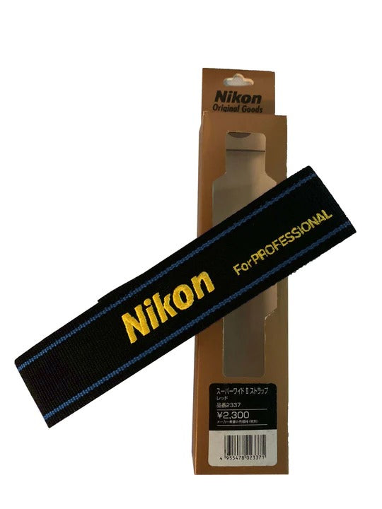 Nikon尼康 日本進口 2337 相機帶 Camera Neck Strap - Blue