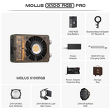 Zhiyun x Cam Mackey Molus X100 RGB COB LED Video Light