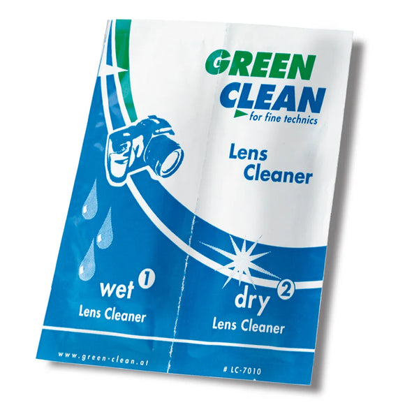 Green Clean - Lens Cleaner – Wet & Dry – cleaning cloth