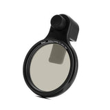 Kase Smartphone Magnetic Filter 2 in 1 Kit 58mm （Black mist 1/4 + CPL with Magnetic strong clip）