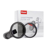 Kase Smartphone Magnetic Filter 2 in 1 Kit 58mm （Black mist 1/4 + CPL with Magnetic strong clip）
