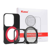 Kase Magnetic Smartphone filter kit Magnetic holder + Black Mist 1/4 filter + CPL filter for Iphone 15 Pro Max/ Iphone 15 Pro