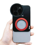 Kase Magnetic Smartphone filter kit Magnetic holder + Black Mist 1/4 filter + CPL filter for Iphone 15 Pro Max/ Iphone 15 Pro