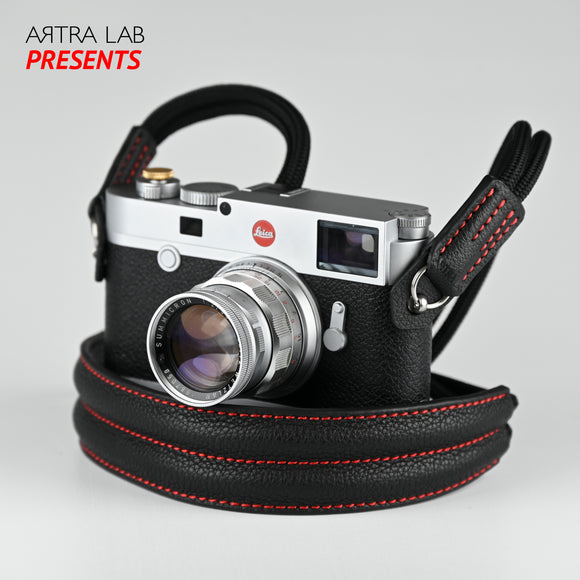ARTRA LAB 全手工相機繩 Hand-made Camera Strap Dual Link - Black 黑色