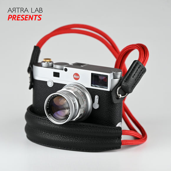 ARTRA LAB 全手工相機繩 Hand-made Camera Strap Dual Link - Red 紅色