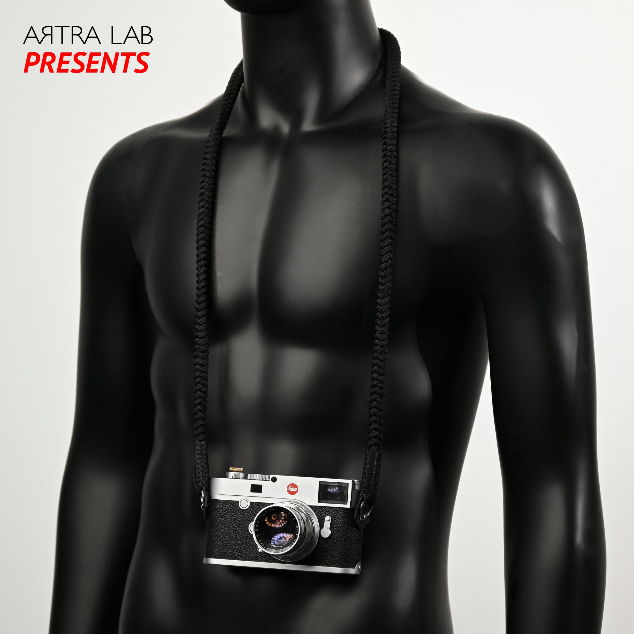 ARTRA LAB 全手工相機繩Camera Strap - Stealth Reporter Black 陸軍  