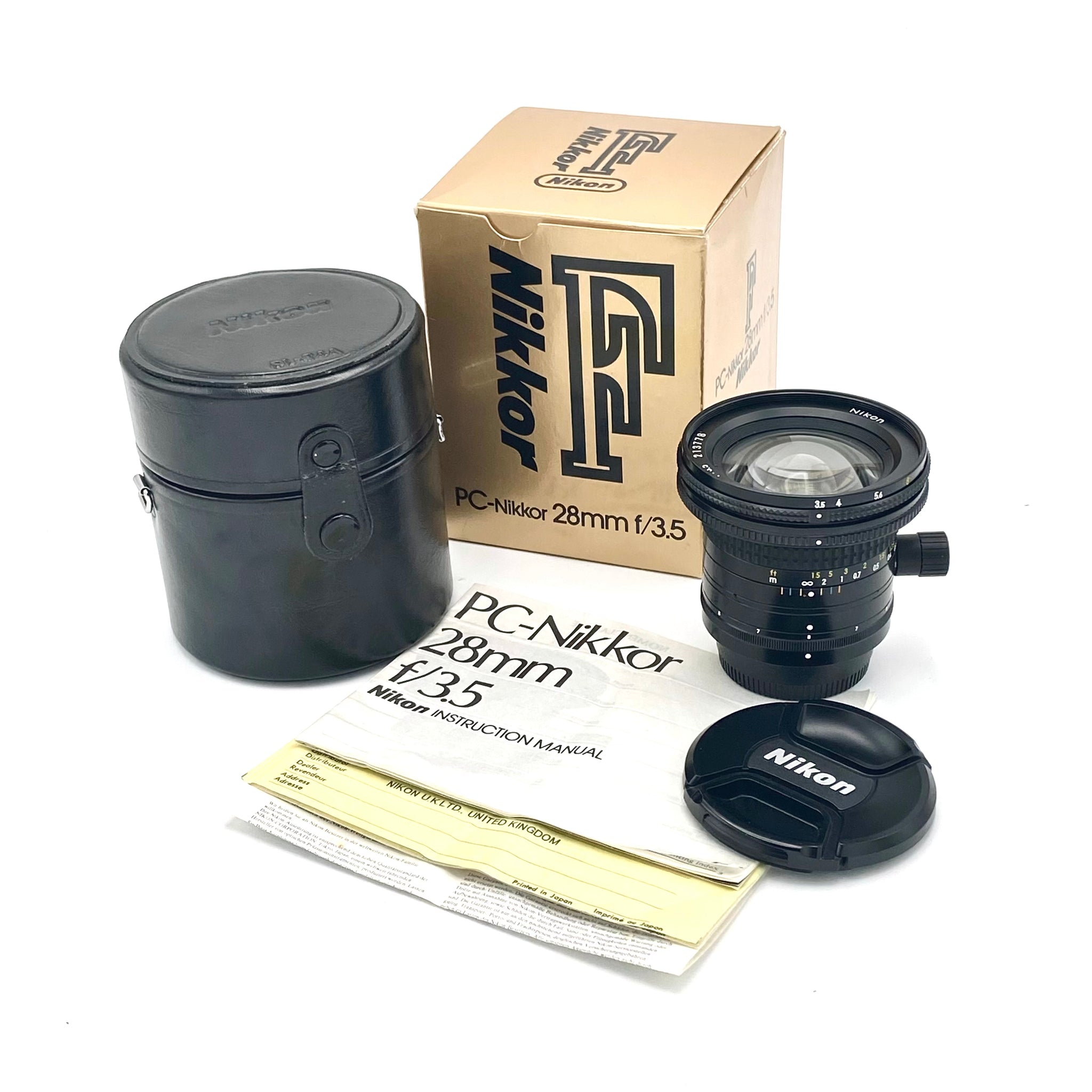 NIKON AI-S NIKKOR 28mm F3.5 Y2293#096 NIKON AI-S NIKKOR 28mm F3.5 Y2293#096