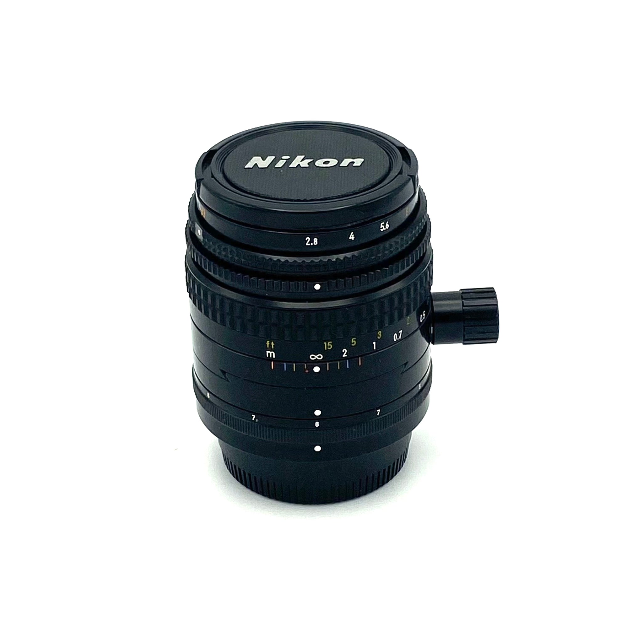 Excellent] Nikon PC Nikkor 35mm f/2.8 Wide Angle Shift Lens - Serial –  Plastic Photo Store