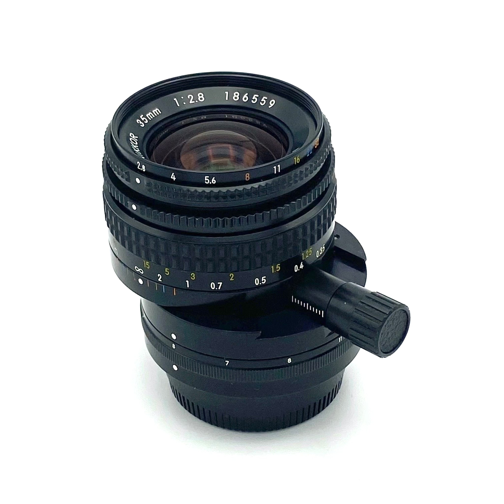 Excellent] Nikon PC Nikkor 35mm f/2.8 Wide Angle Shift Lens - Serial –  Plastic Photo Store