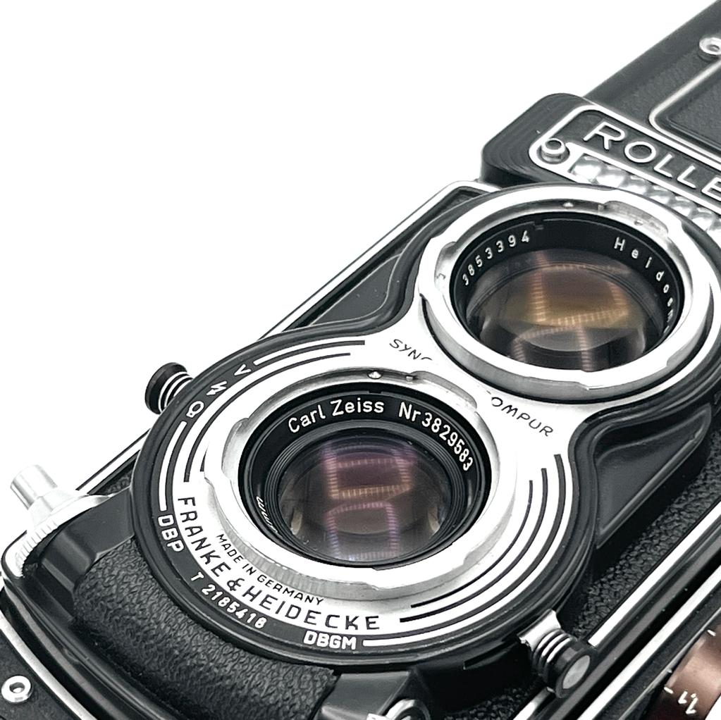 ROLLEIFLEX ROLLEI T TLR W/ ZEISS TESSAR 75MM F/3.5 LENS serviced by Ma –  Plastic Photo Store