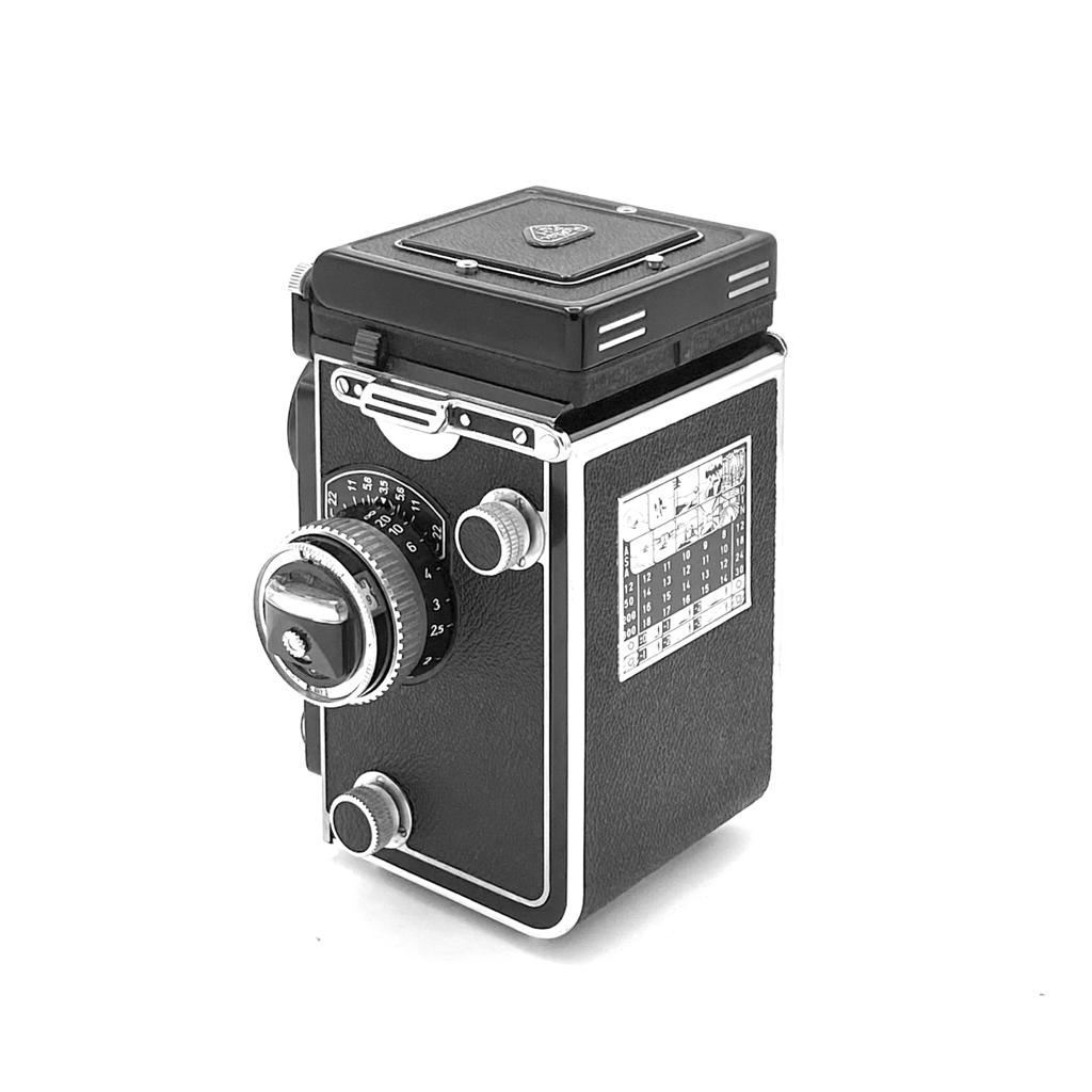 Rolleiflex Rollei T TLR w/ Zeiss Tessar 75mm f/3.5 Lens – Plastic Photo  Store